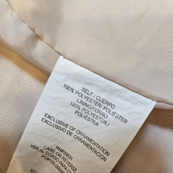 Nwot Jolt Faux Fur Open Vest Tan Women's Large - Picture 5 of 6